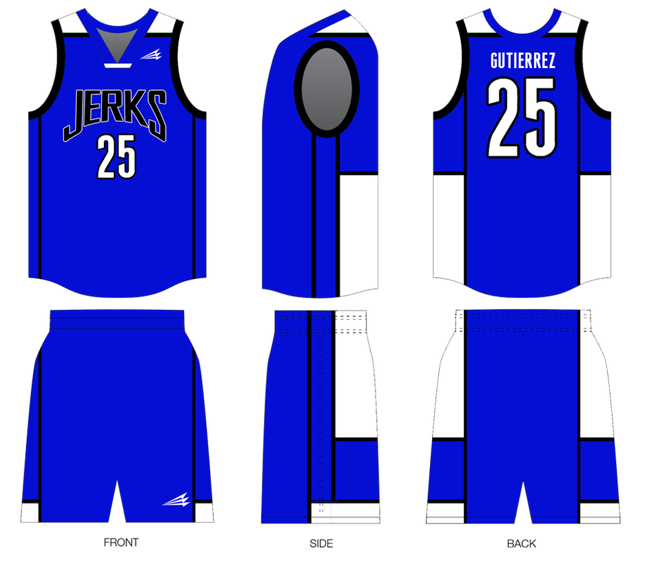 Jerks Custom Modern Basketball Jerseys